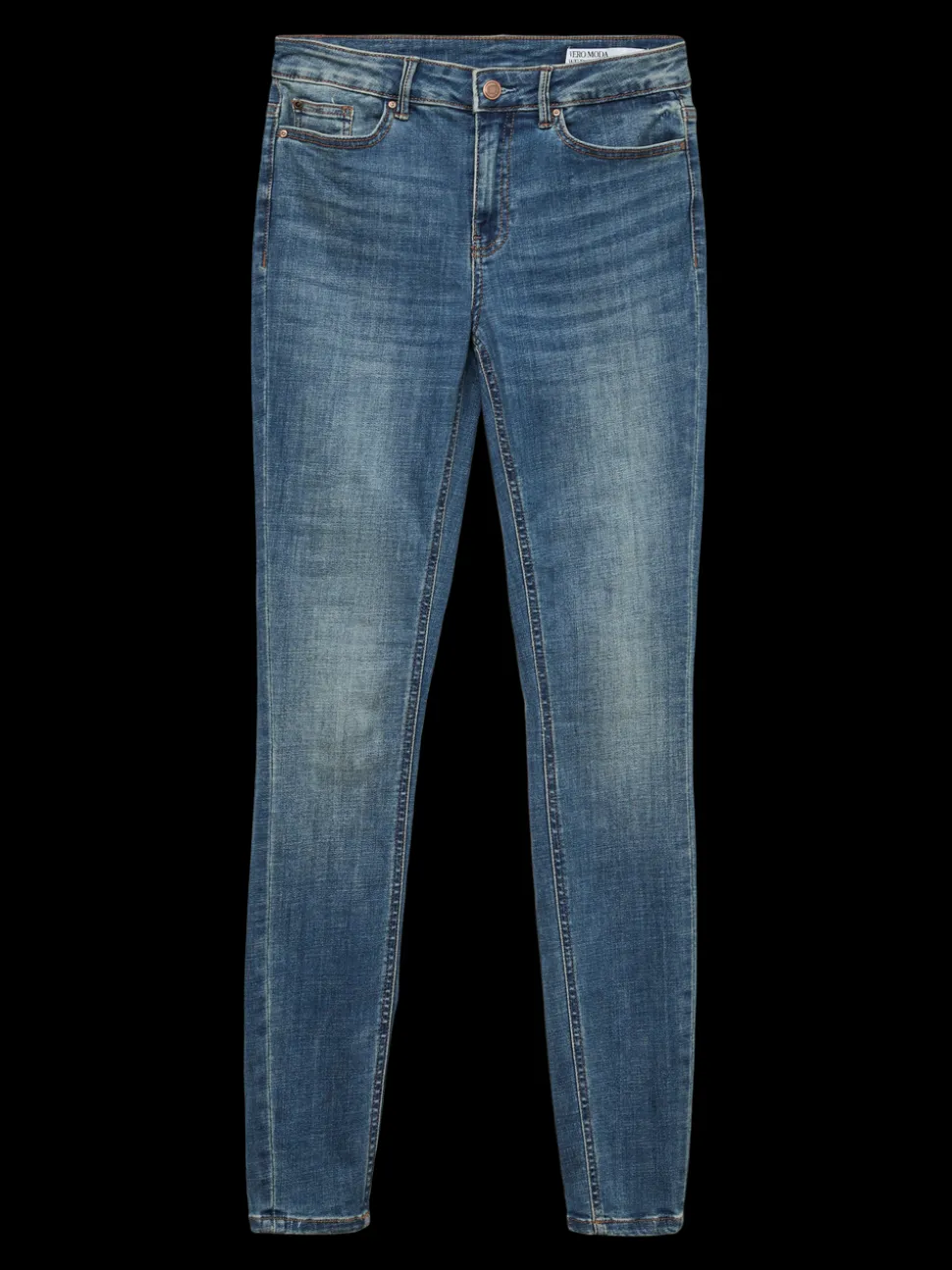 VMFLASH Medelhög Midja Skinny Fit Jeans
