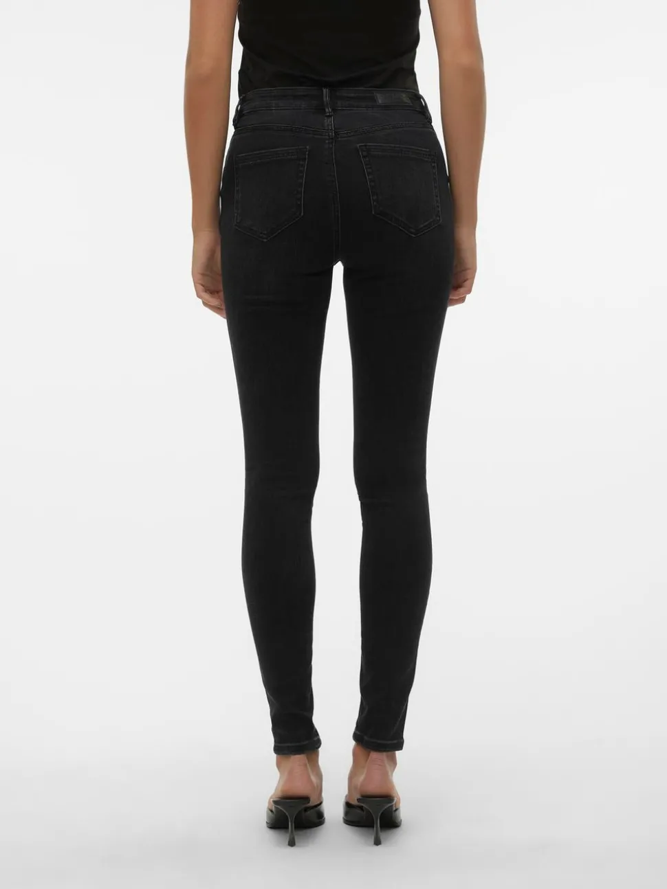 VMFLASH Medelhög Midja Skinny Fit Jeans