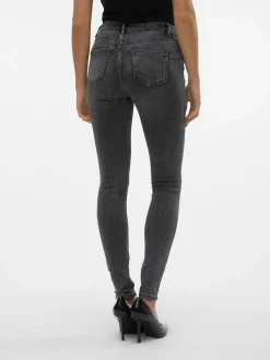 VMFLASH Medelhög Midja Skinny Fit Jeans