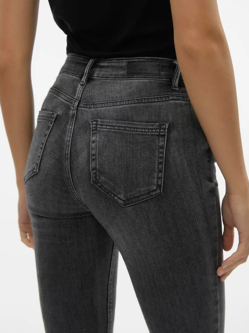 VMFLASH Medelhög Midja Skinny Fit Jeans