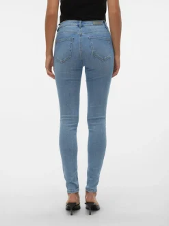 VMFLASH Medelhög Midja Skinny Fit Jeans