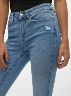 VMFLASH Medelhög Midja Skinny Fit Jeans