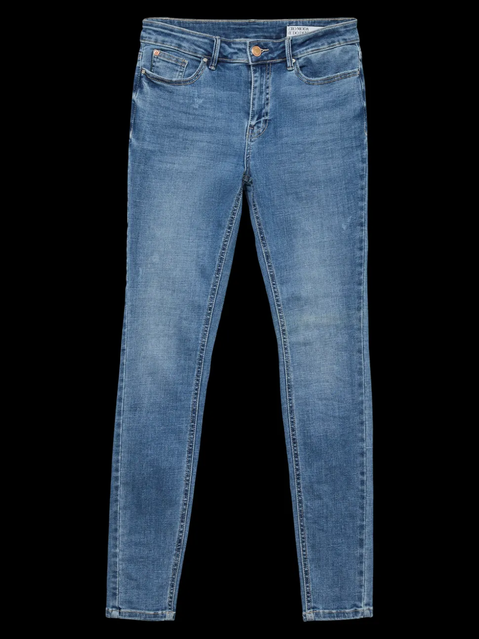 VMFLASH Medelhög Midja Skinny Fit Jeans