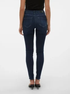 VMFLASH Medelhög Midja Skinny Fit Jeans