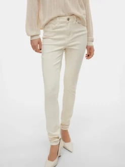 VMFLASH Medelhög Midja Skinny Fit Jeans