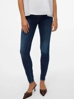 VMFLASH Medelhög Midja Skinny Fit Jeans
