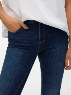 VMFLASH Medelhög Midja Skinny Fit Jeans