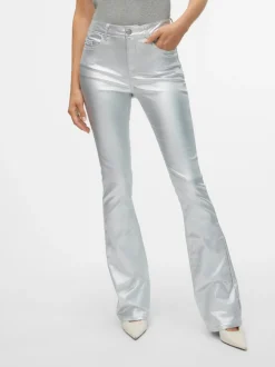 VMFLASH Medelhög Midja Utsvängd Passform Jeans