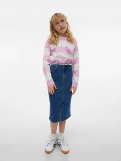 VMHEATHER Hög Midja Lång Kjol