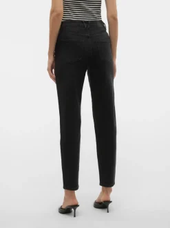 VMISA Hög Midja Mom Fit Jeans