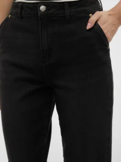 VMISA Hög Midja Mom Fit Jeans
