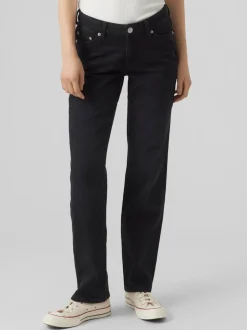 VMJADA Medelhög Midja Rak Passform Jeans