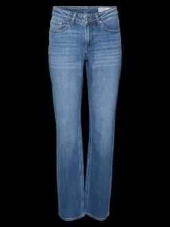 VMJADA Medelhög Midja Rak Passform Jeans