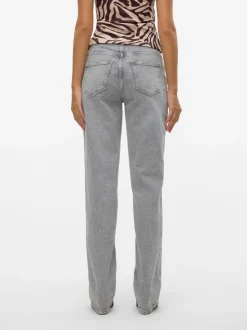 VMJADA Medelhög Midja Rak Passform Jeans