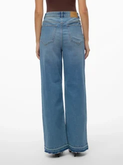 VMKATHY Hög Midja Lös Passform Jeans