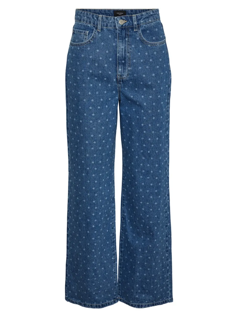 VMKATHY Hög Midja Vid Passform Jeans
