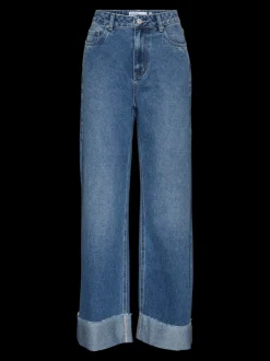 VMKATHY Hög Midja Vid Passform Jeans