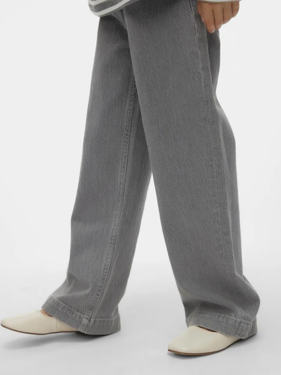 VMKENYA Hög Midja Vid Passform Jeans