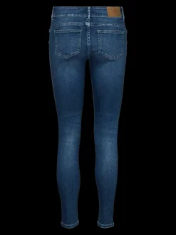 VMKIMMI Medelhög Midja Slim Fit Jeans