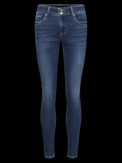 VMKIMMI Medelhög Midja Slim Fit Jeans