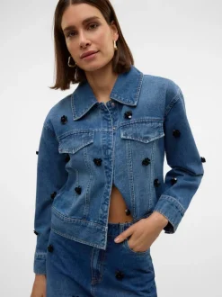VMLINEA Jeansjacka