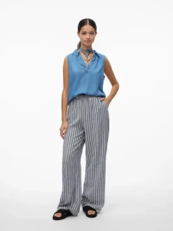 VMLINN Medelhög Midja Byxor