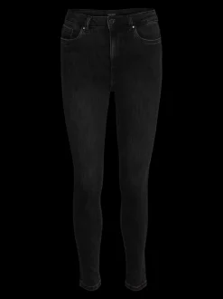 VMLOA Hög Midja Skinny Fit Jeans