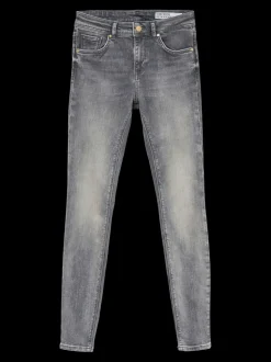 VMLUX Medelhög Midja Slim Fit Jeans