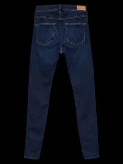 VMLUX Medelhög Midja Slim Fit Jeans