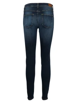 VMLUX Medelhög Midja Slim Fit Jeans