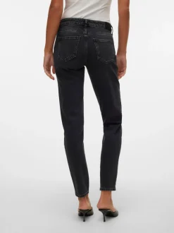 VMMARRY Låg Midja Mom Fit Jeans