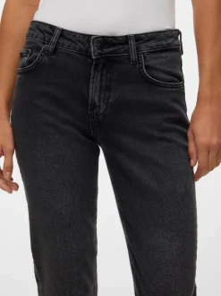 VMMARRY Låg Midja Mom Fit Jeans