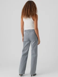 VMMARTHA Medelhög Midja Lös Passform Jeans