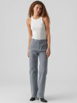 VMMARTHA Medelhög Midja Lös Passform Jeans
