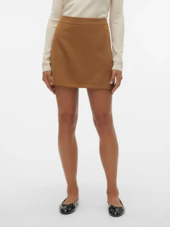 VMMATHILDE Hög Midja Minikjol