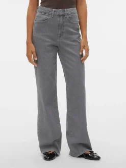 VMMATHILDE Hög Midja Vid Passform Jeans