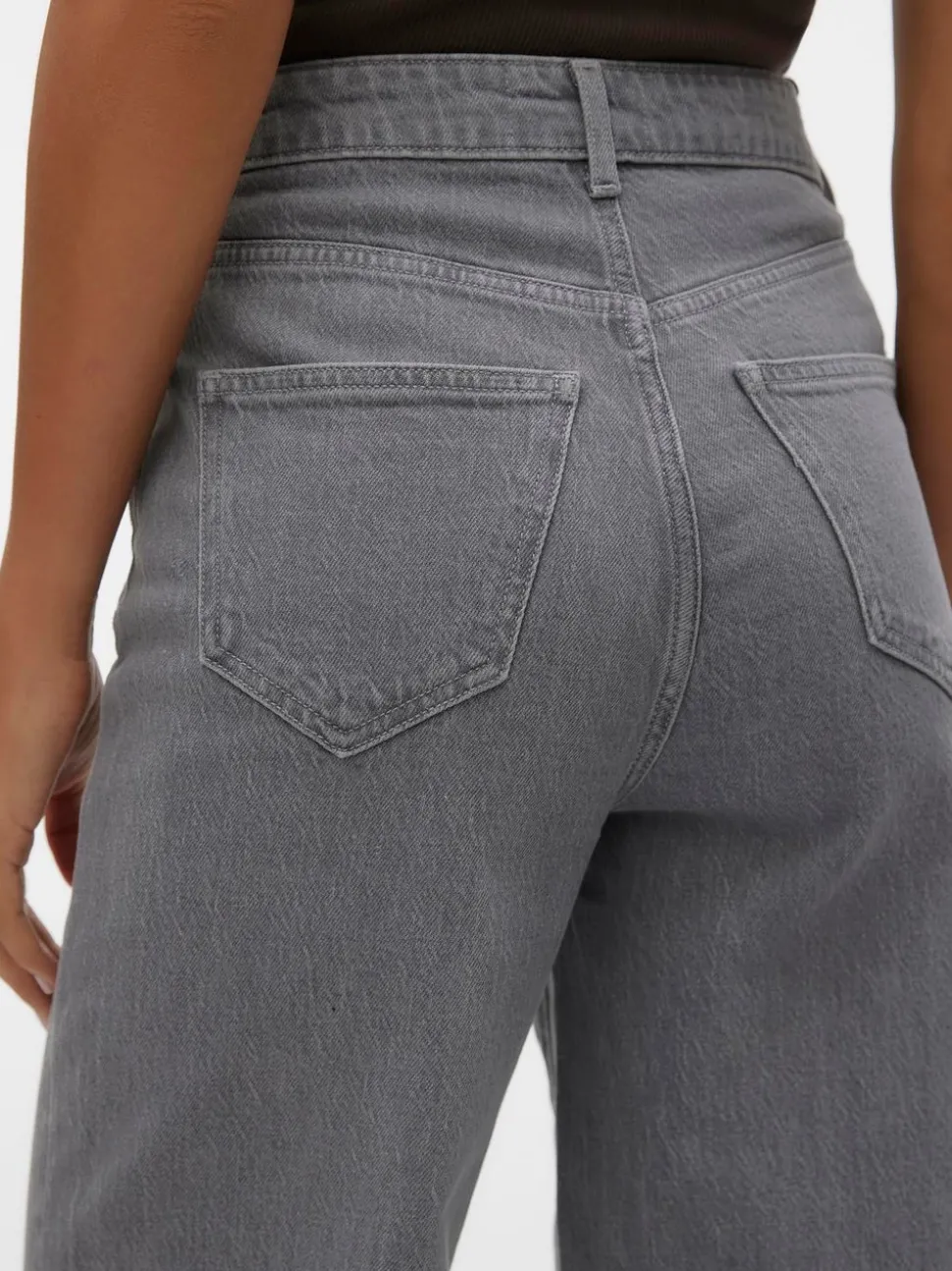 VMMATHILDE Hög Midja Vid Passform Jeans