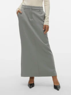 VMMATHILDE Medelhög Midja Lång Kjol