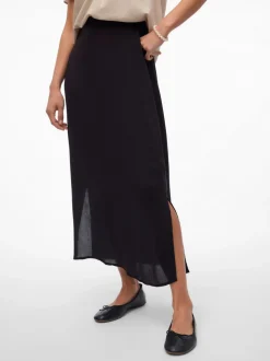 VMMENNY Medelhög Midja Lång Kjol