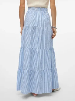 VMMOLLY Hög Midja Lång Kjol