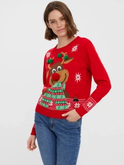VMNEWFROSTYDEER Pullover