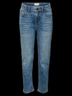 VMOLIVIA Hög Midja Mom Fit Jeans