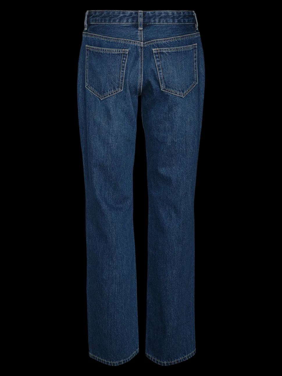 VMPAM Låg Midja Rak Passform Jeans