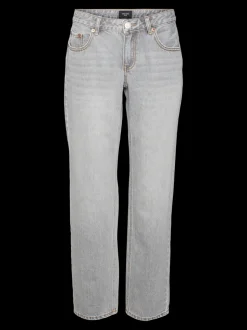 VMPAM Låg Midja Rak Passform Jeans