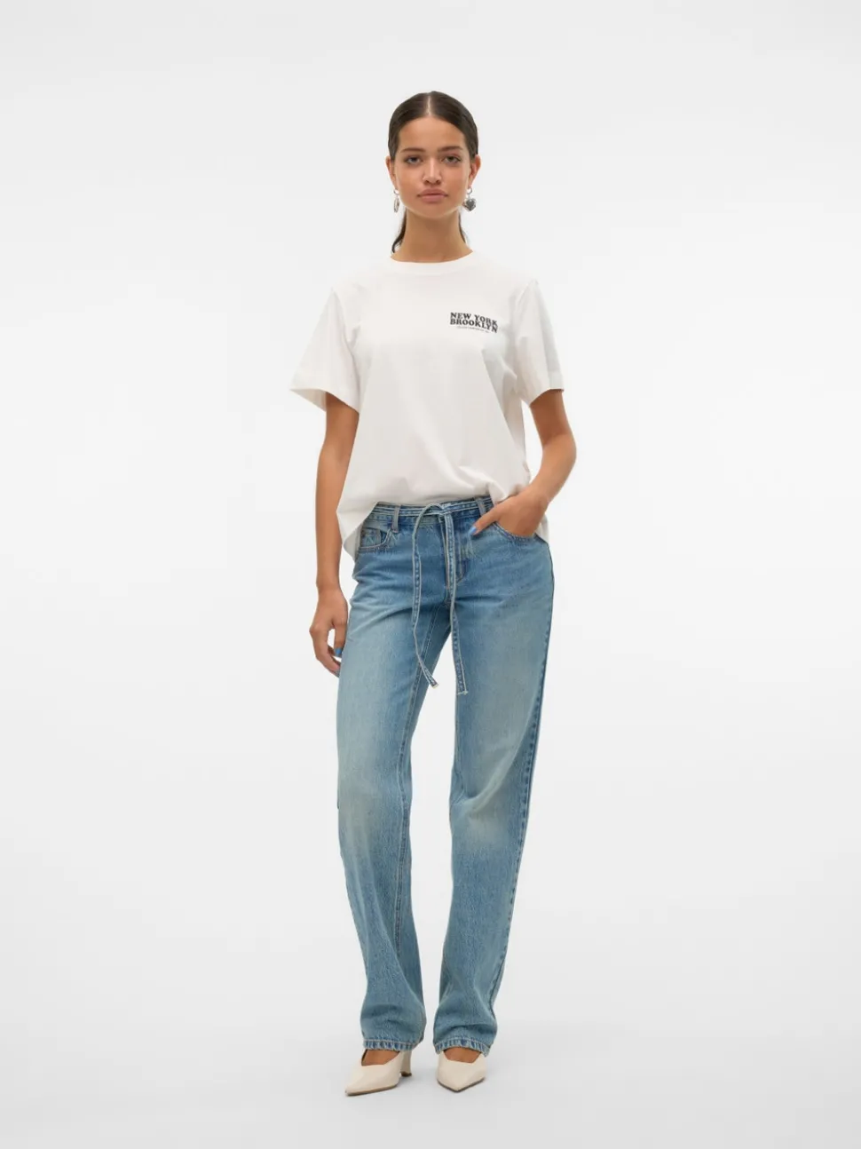 VMPAM Rak Passform Jeans