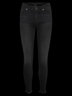 VMPEACH Medelhög Midja Skinny Fit Jeans