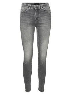 VMPEACH Medelhög Midja Skinny Fit Jeans
