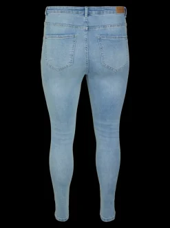 VMPHIA Hög Midja Slim Fit Jeans