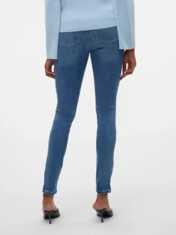 VMPOSH Medelhög Midja Skinny Fit Jeans