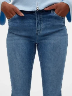 VMPOSH Medelhög Midja Skinny Fit Jeans
